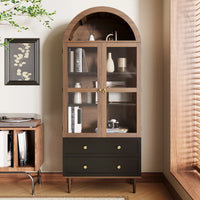 Closet Storage Cabinet with Adjustable Folding Floors