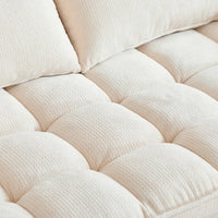 142cm Wide 3‑in‑1 Reclining Convertible Sofa Bed