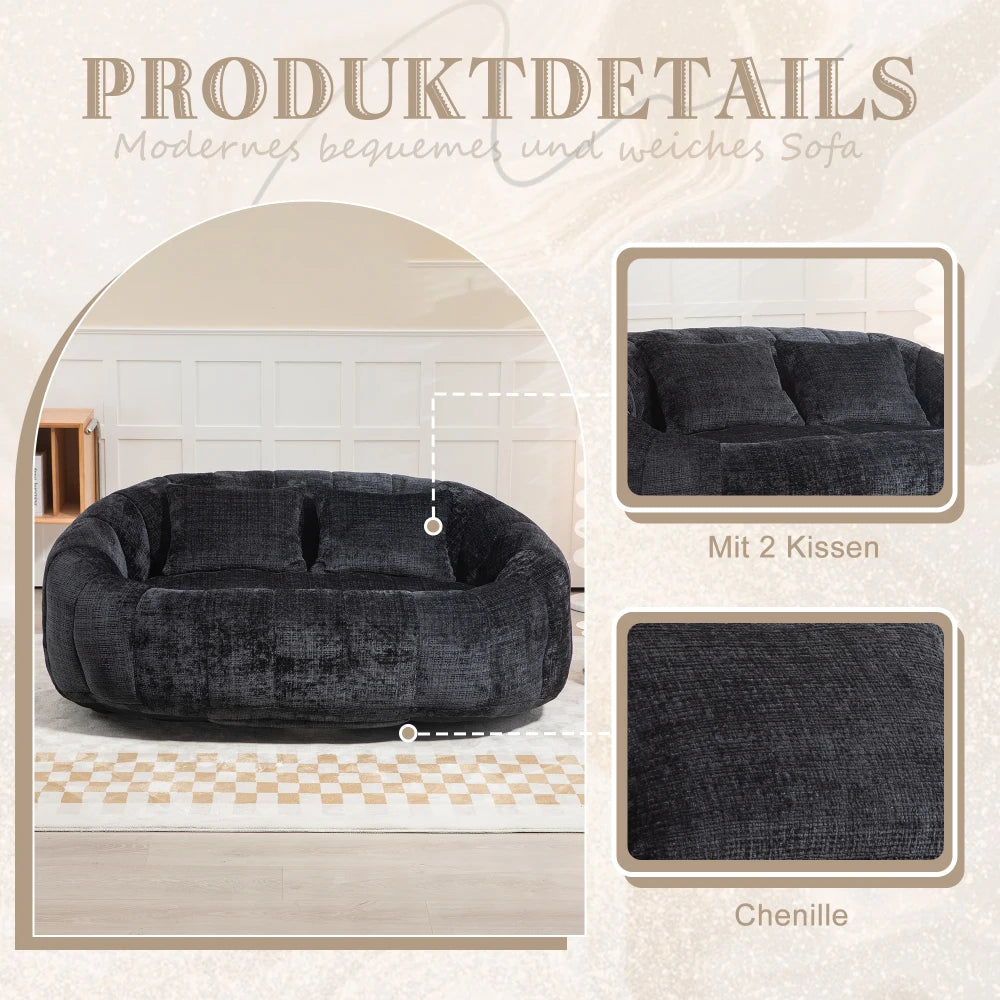 Modern Bean Bag Lazy Sofa Durable Comfort Lounger