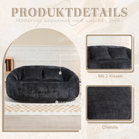Modern Bean Bag Lazy Sofa Durable Comfort Lounger