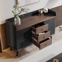 Sideboard with Three Drawers, Sideboard for Bedroom and Living Room