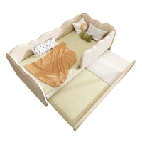 Modern Upholstered Bed Daybed 90x190cm, with Pull-out Bed 90x190cm