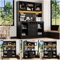 Kitchen Cabinet with Smart LED Lighting