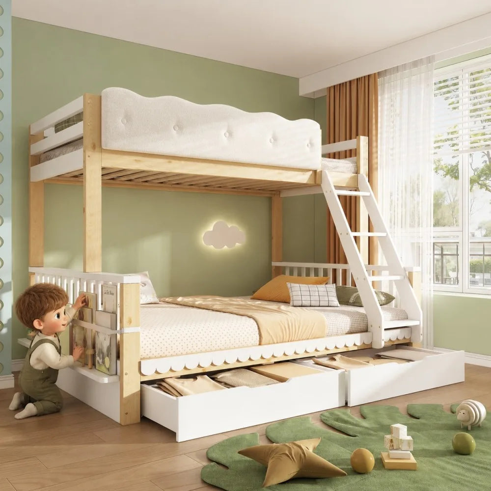 90x200/140x200cm Children's Bunk Bed