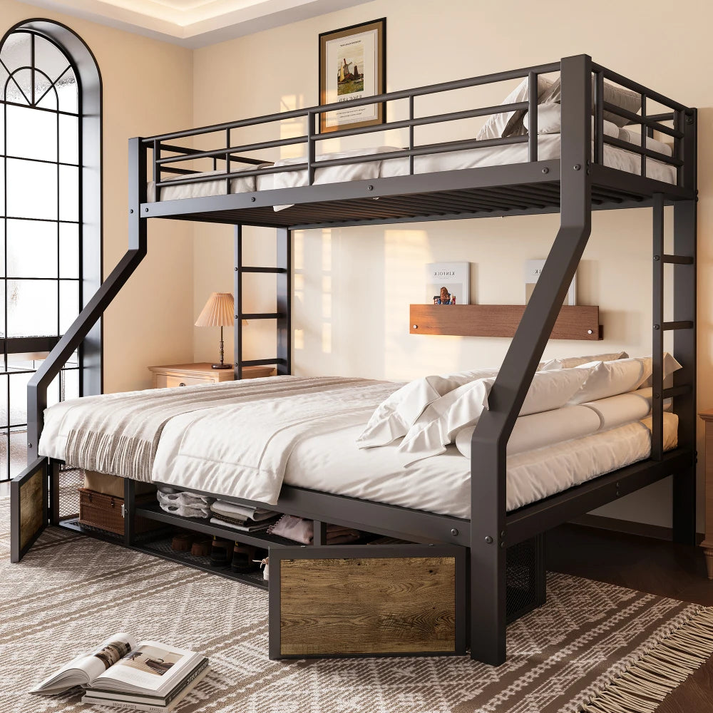 90 X 200cm, 140 X 200cm, Bedroom Bunk Bed