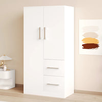 Moderne børnegarderobe 70x40x135 cm