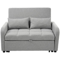 Multifunctional Folding Sofa Bed, Adjustable Back Sofa