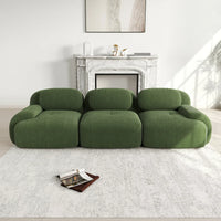 3-seater Sofa in Premium Cordsamt, Non-slip