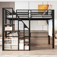 90*200cm & 140*200cm High Bed with Safety Ladder