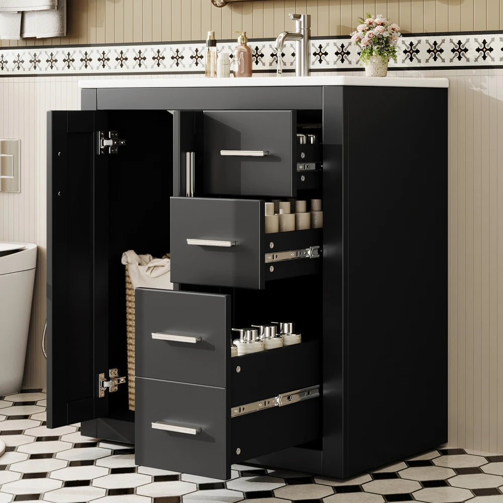 76x46.5x85.5cm Modern Bathroom Cabinet