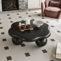 Skyformet sofabord 80 cm i kontrastfarver