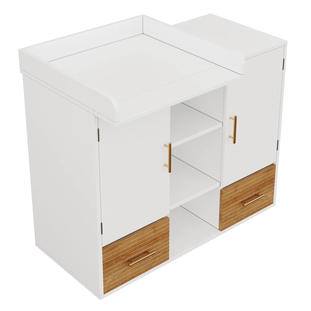 Multifunctional Foldable Storage Cabinet for Baby