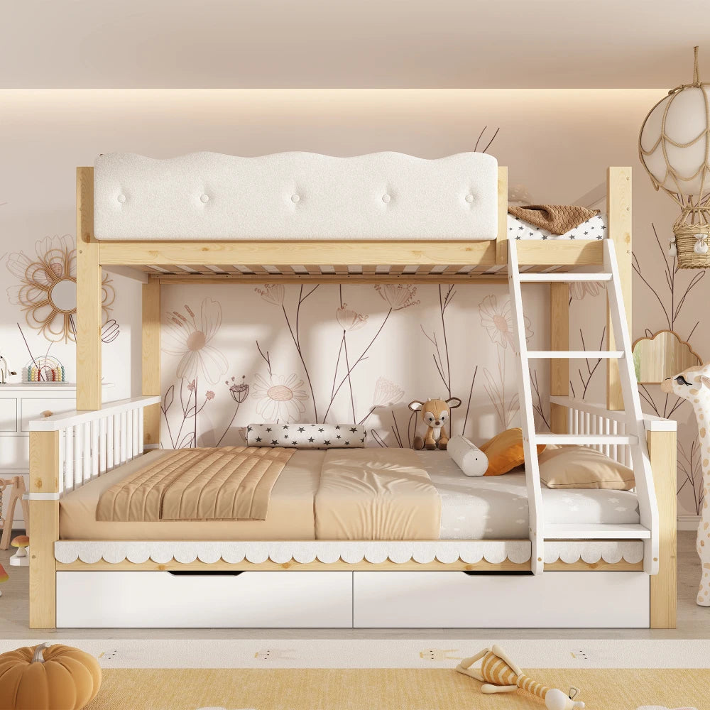 90x200/140x200cm Children's Bunk Bed
