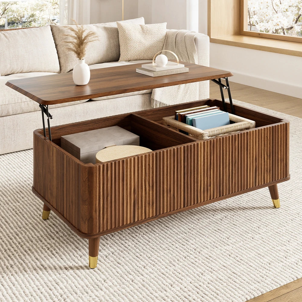 Modern Retro Multifunctional Living Room Table