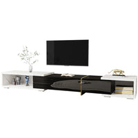 Moderne TV-bord med justerbar længde 140–260 cm