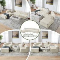 4 Seater Compression Modular Corner Sofa