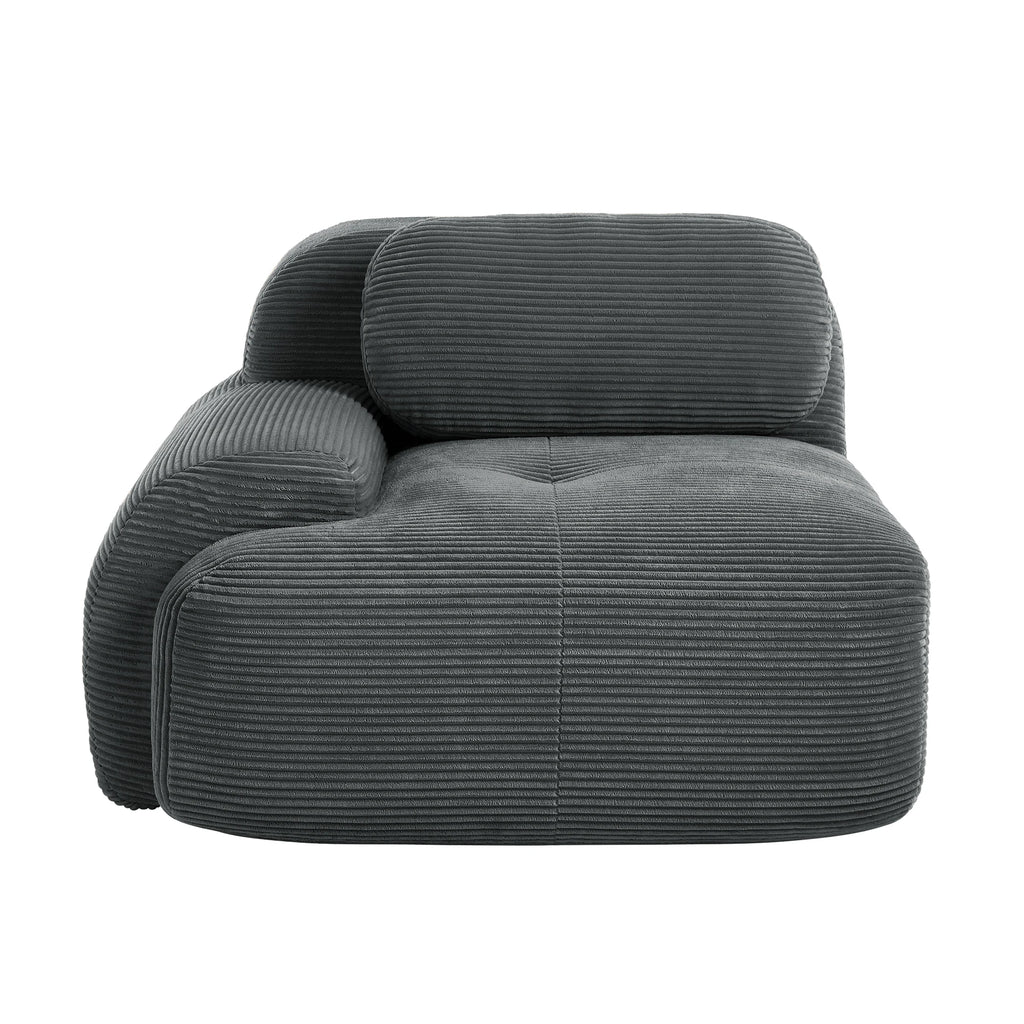 Modulsofa uden armlæn med hynde