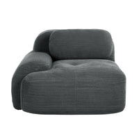 Modulsofa uden armlæn med hynde