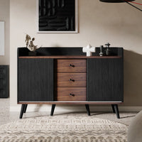 Sideboard with Three Drawers, Sideboard for Bedroom and Living Room