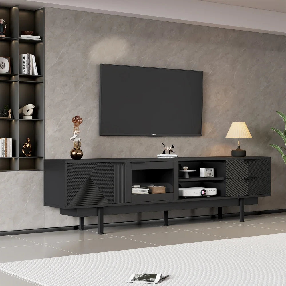 200*40*50.5 Cm Modern Simple TV Cabinet, TV Stands with Large Storage Space