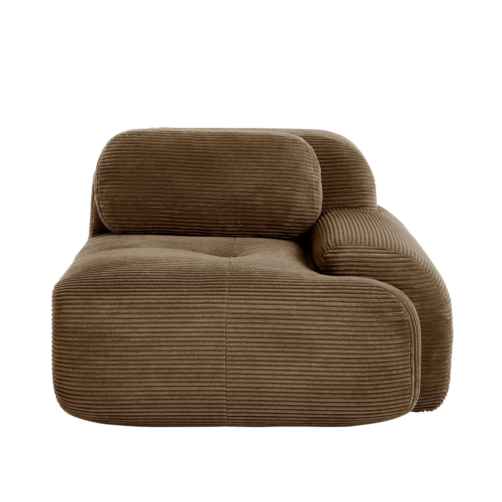 Modulsofa uden armlæn med hynde