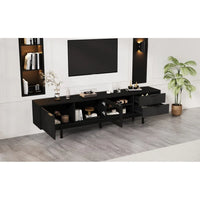 200*40*50.5 Cm Modern Simple TV Cabinet, TV Stands with Large Storage Space