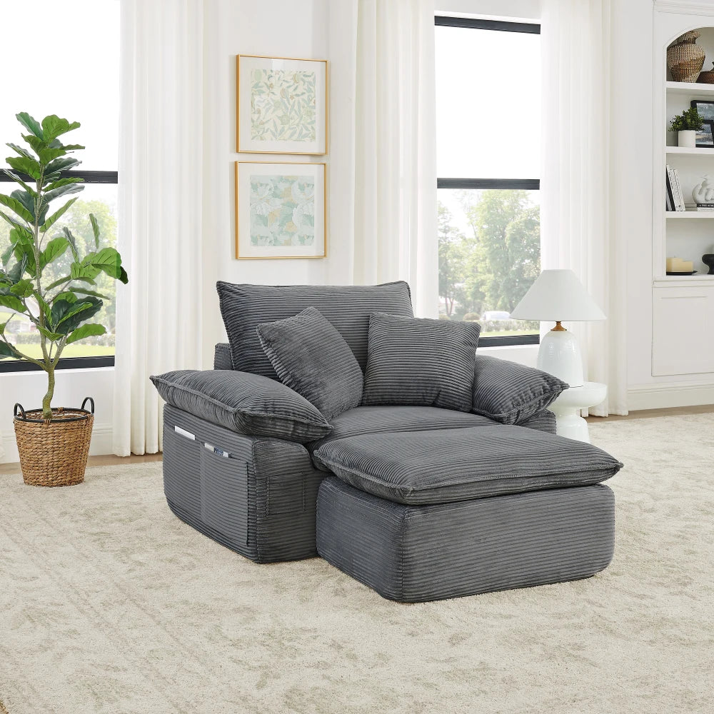 Boneless Cloud Sofa with Sleep Function