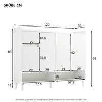 Sideboard Chest of Drawers Shoe Cabinet with Large Storage Space