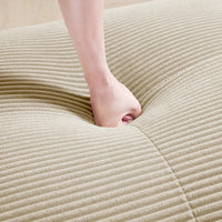 1piece Modern Lovely Sofa Without Armrests with Cushion