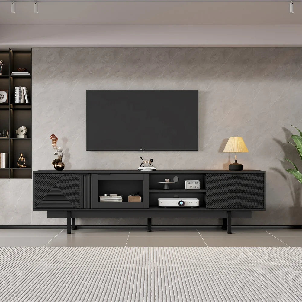 200*40*50.5 Cm Modern Simple TV Cabinet, TV Stands with Large Storage Space