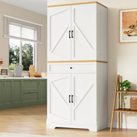 Kitchen Cabinet with 12 Doors & Drawers (80x40x180cm)