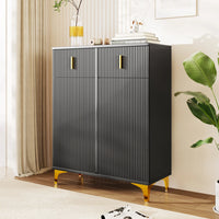 Modern Elegant Sideboard/shoe Cabinet with Structural Panels