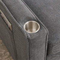 3-in-1 Minimalist Light Luxury 2-Seater Sofa Bed, Slide-to-Transform Design