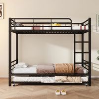 90x200cm&90x190cm Iron Bunk Bed, with Pull-out Bed