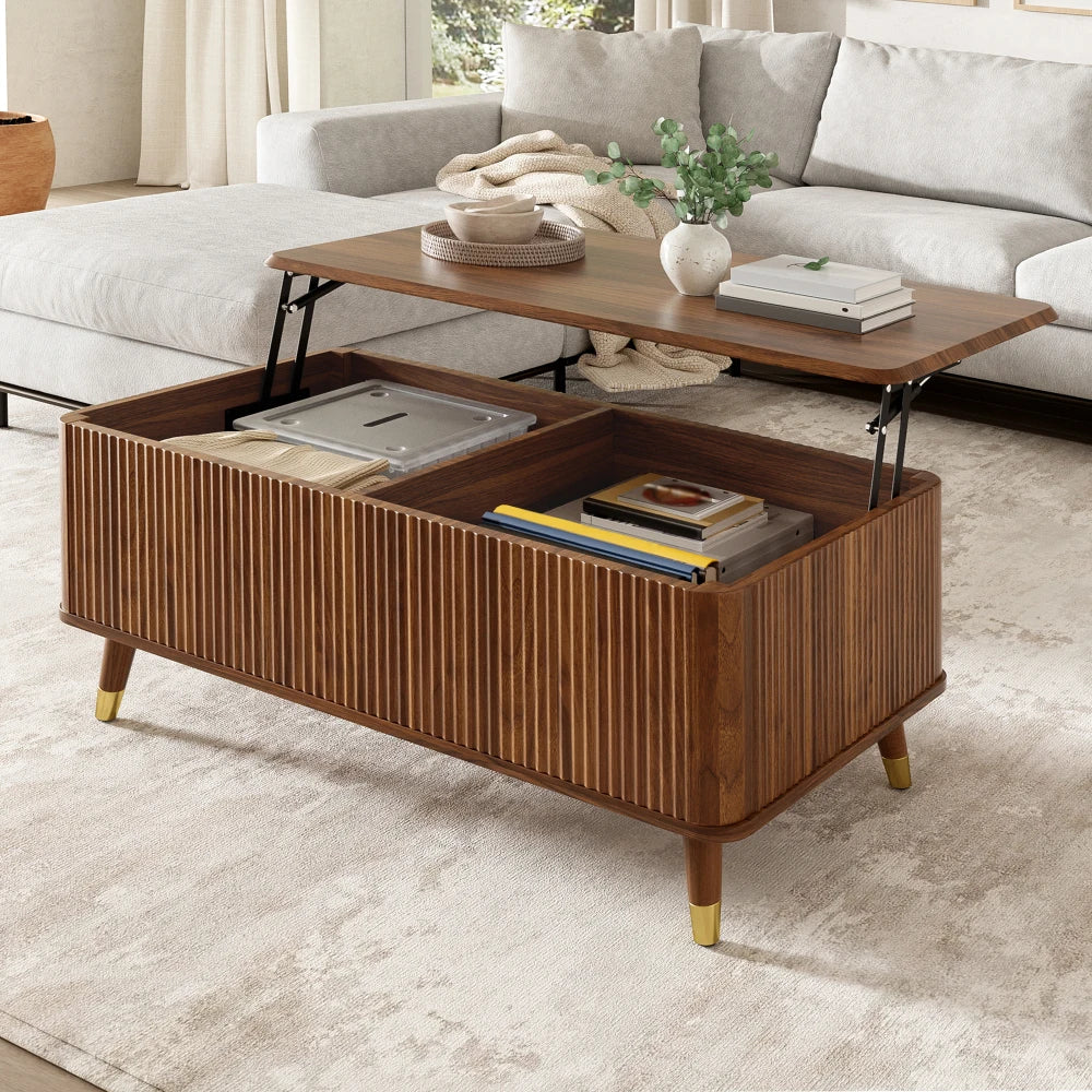 Modern Retro Multifunctional Living Room Table
