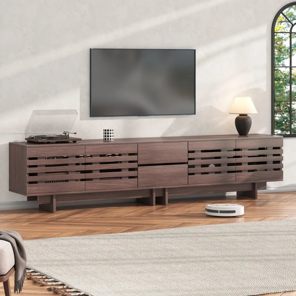 200x39.5x55cm Modern Living Room TV Cabinet, for TV Up To 80 Inches