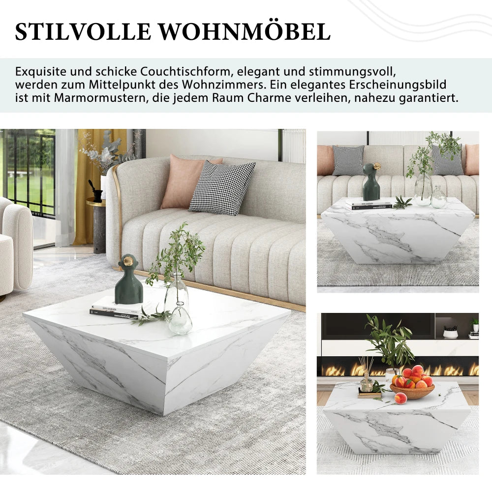 70*70*37cm Modern Drum Coffee Table