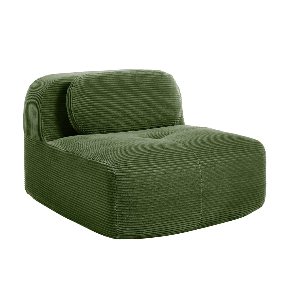 Modulsofa uden armlæn med hynde