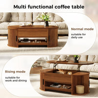 Lift Top Coffee Table with Hidden Storage Space