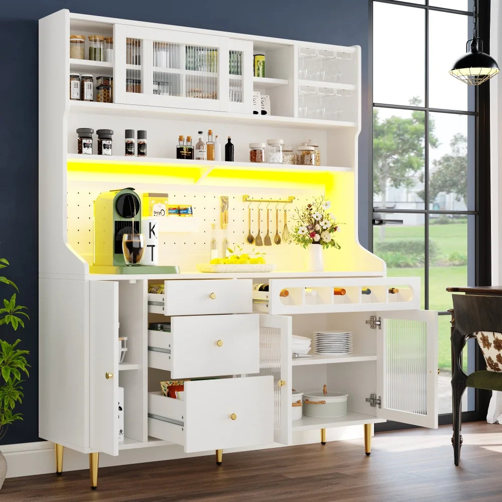 145×39×171cm Modern Kitchen Cabinet