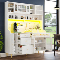 145×39×171cm Modern Kitchen Cabinet