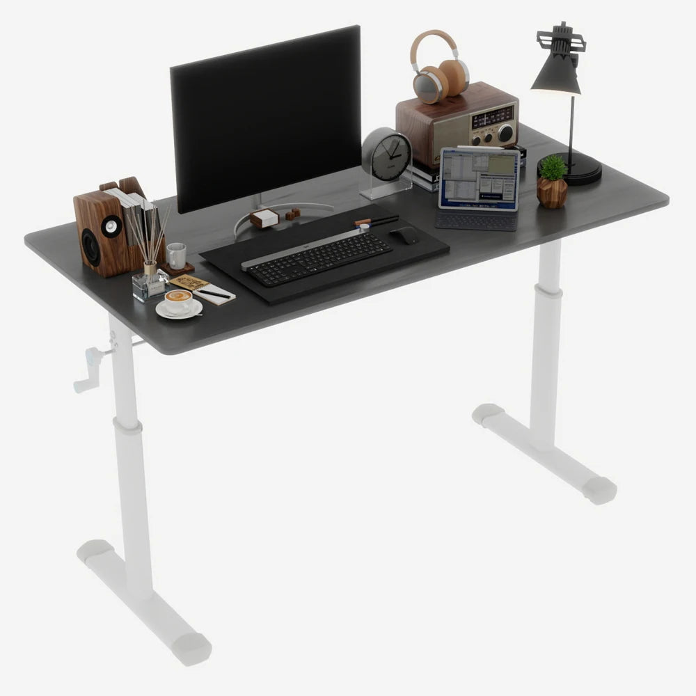Højdejusterbart skrivebord til børn, 60x80 til 60x120 cm