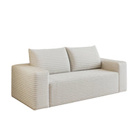 180cm Comfortable Corduroy Loveseat Sofa