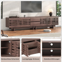 200x39.5x55cm Modern Living Room TV Cabinet, for TV Up To 80 Inches