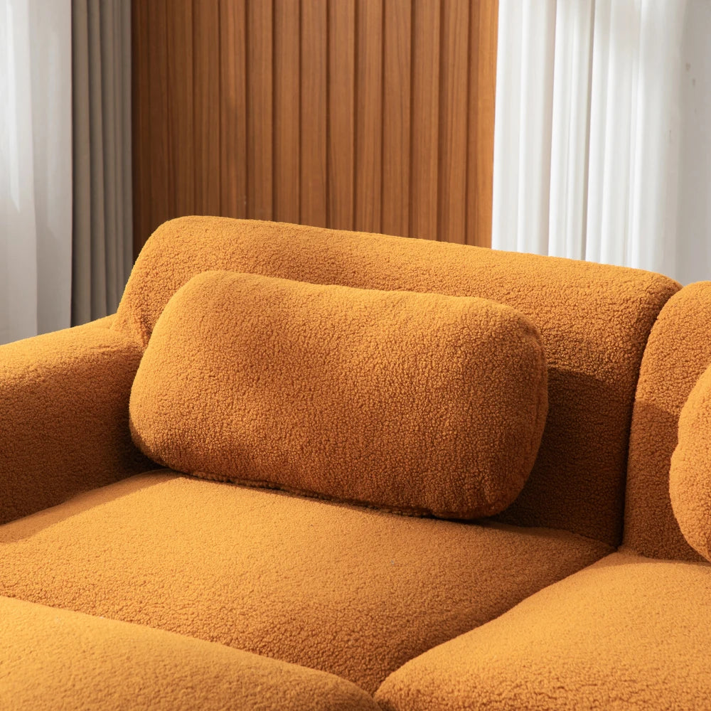 L-Shaped Modular Compression Sofa