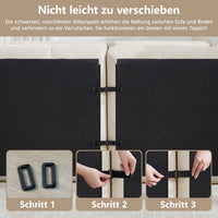 4-Seater Frameless U-Module Modular Sofa