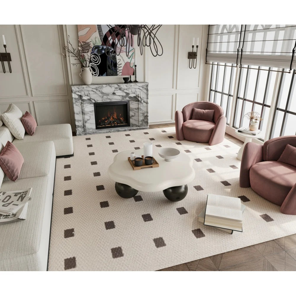 80cm Contrast Color Cloud Shaped Coffee Table
