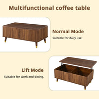 Modern Retro Multifunctional Living Room Table