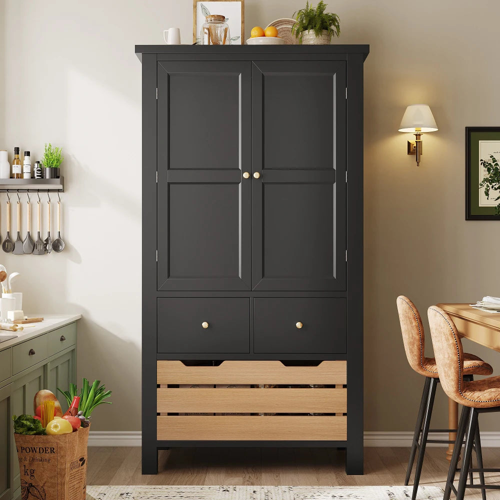 Køkkenskab og buffet, 80x40x140 cm
