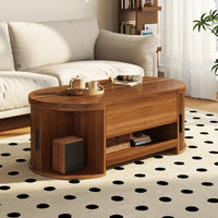 Lift Top Coffee Table with Hidden Storage Space